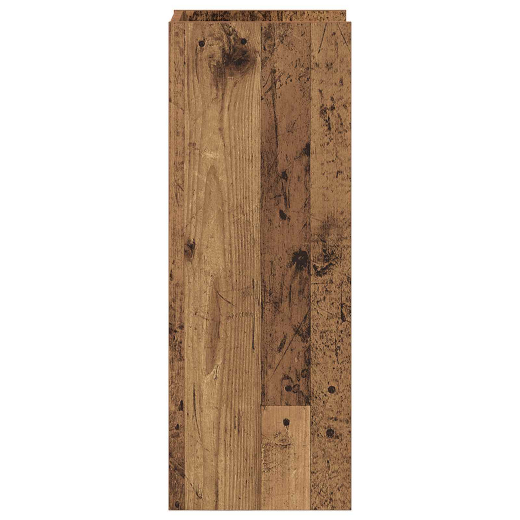 Pflanzenständer 2 pcs Altholz 30 x 30 x 80 cm Holzwerkstoff