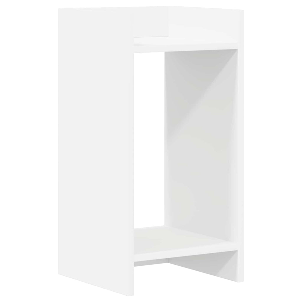 Pflanzenständer 2 pcs Weiß 30 x 30 x 60 cm Holzwerkstoff