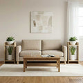 Pflanzenständer mit Regal 2 pcs Sonoma-Eiche 30 x 30 x 60 cm