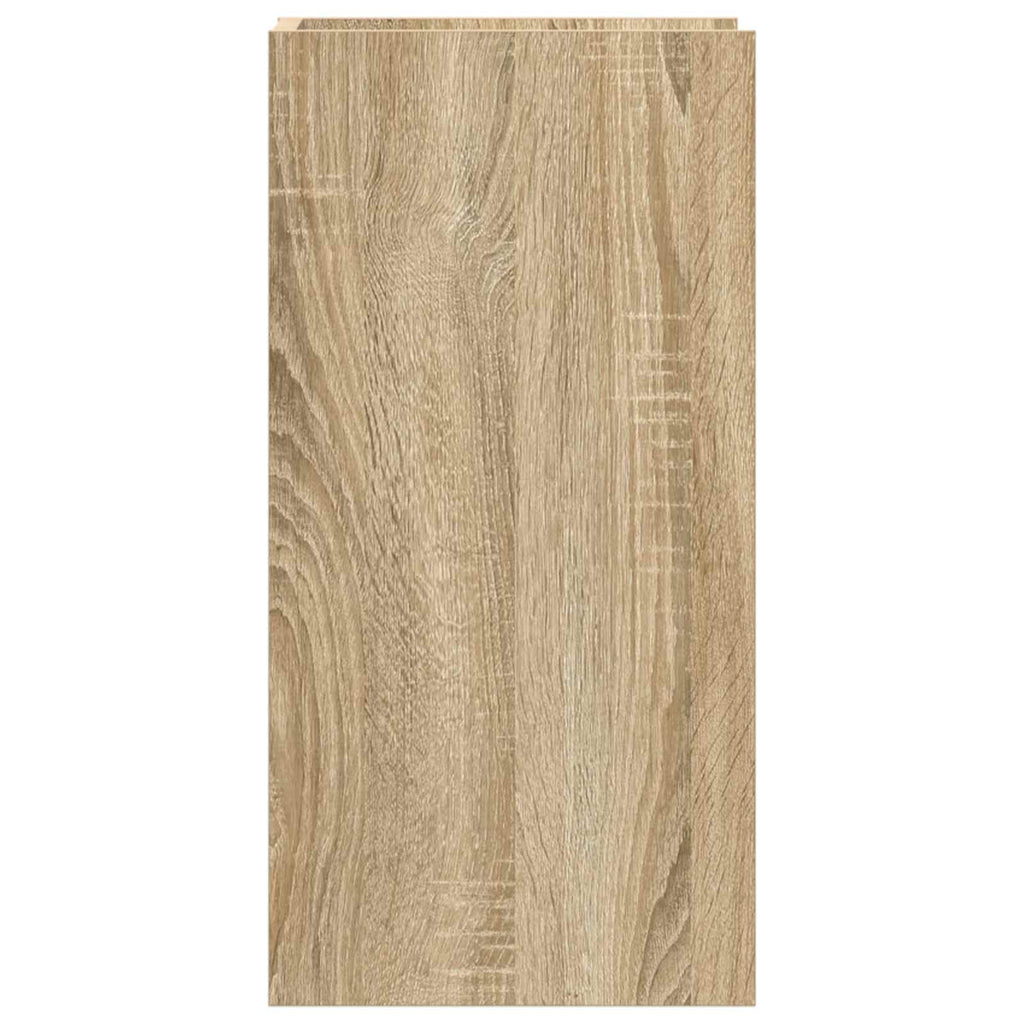 Pflanzenständer mit Regal 2 pcs Sonoma-Eiche 30 x 30 x 60 cm