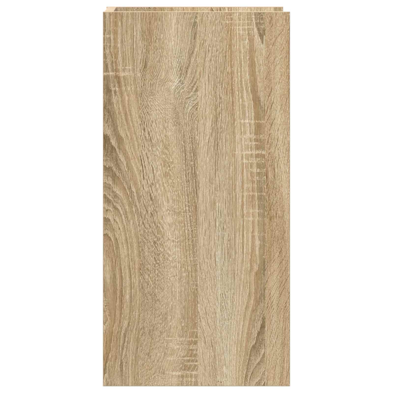 Pflanzenständer mit Regal 2 pcs Sonoma-Eiche 30 x 30 x 60 cm