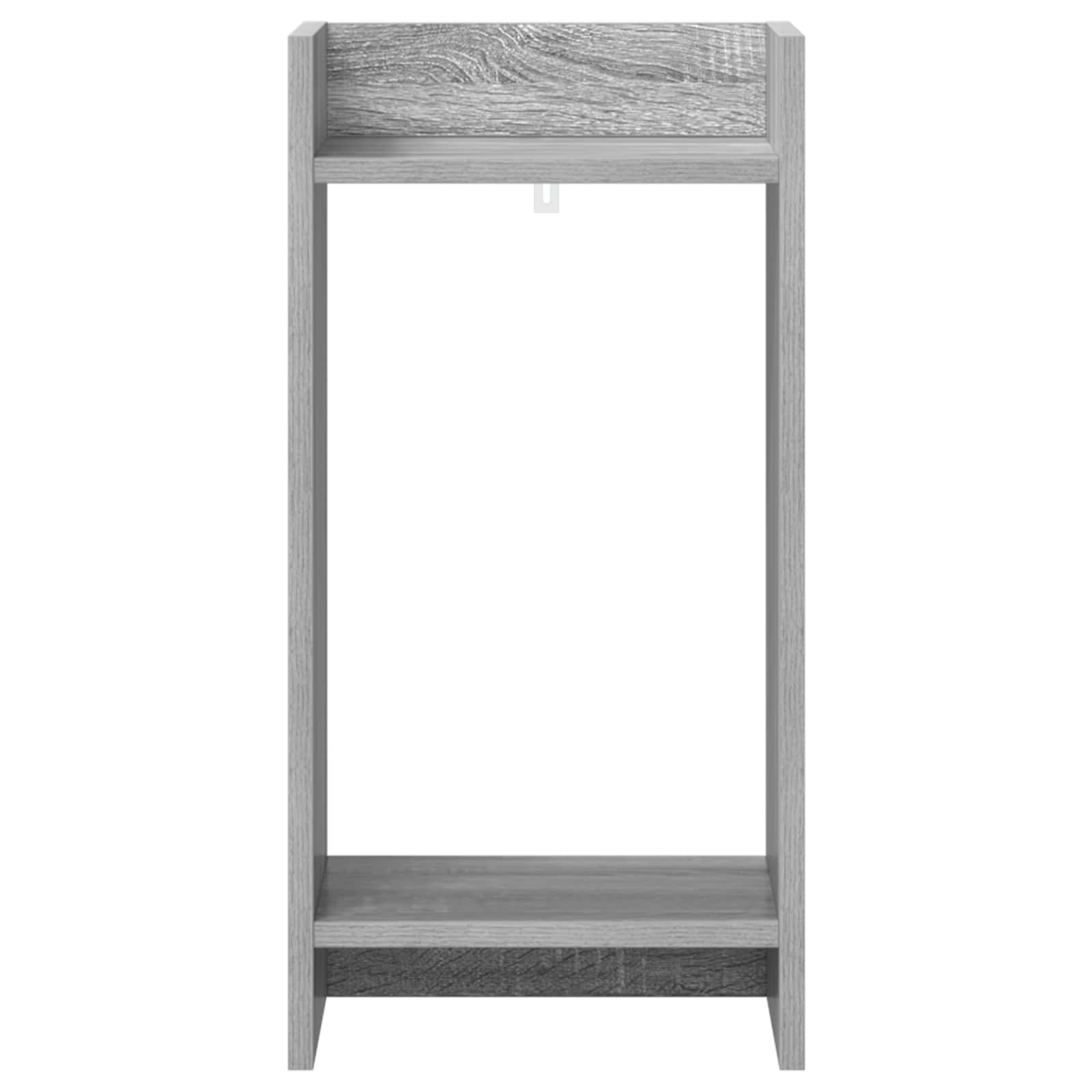 Pflanzenständer mit Regal 2 pcs Graues Sonoma 30 x 30 x 60 cm
