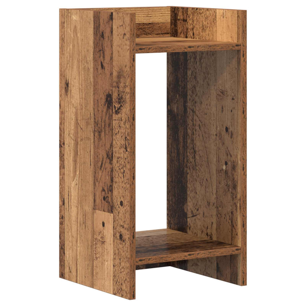 Pflanzenständer 2 pcs Altholz 30 x 30 x 60 cm Holzwerkstoff