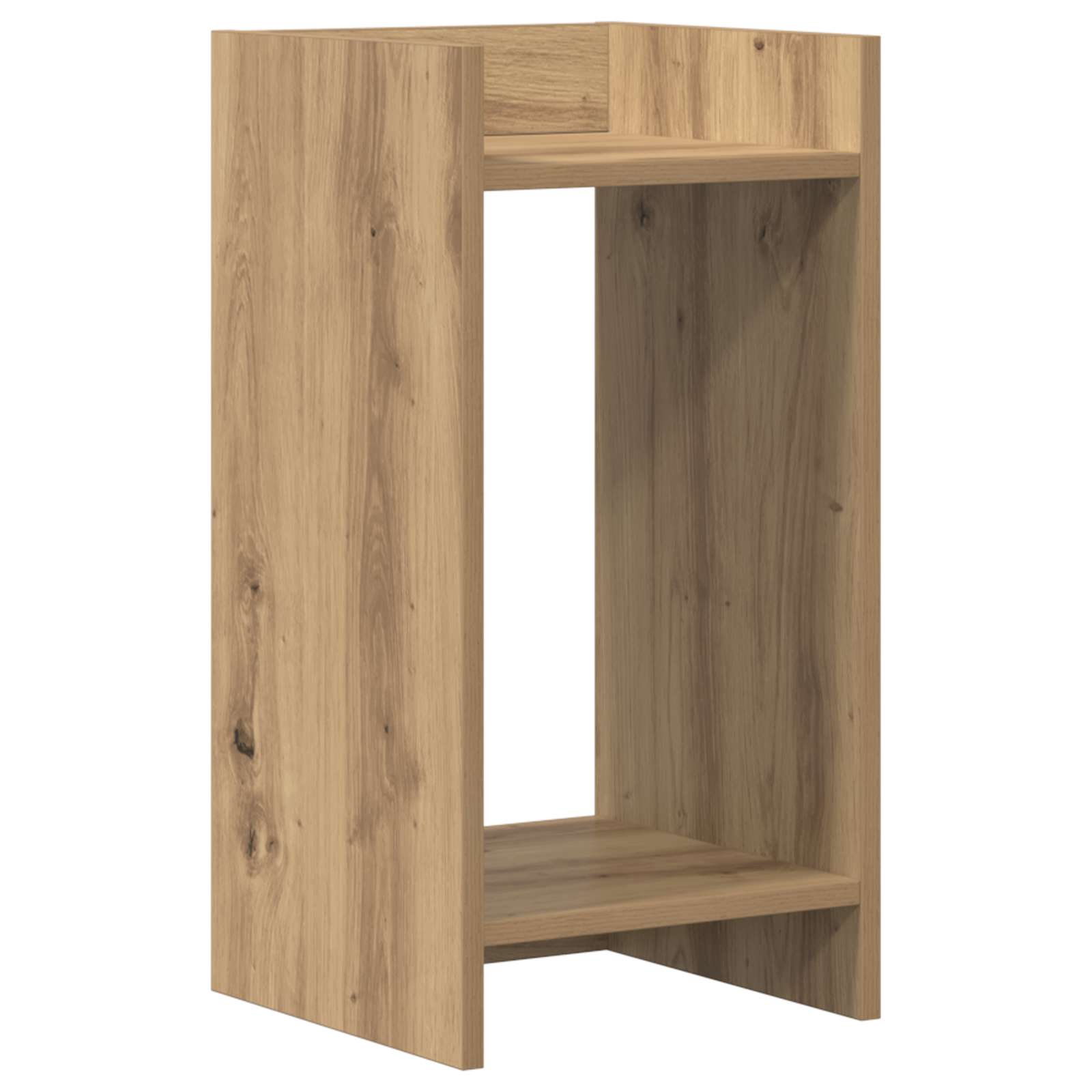 Pflanzenständer Artisan-Eiche 30 x 30 x 60 cm Holzwerkstoff