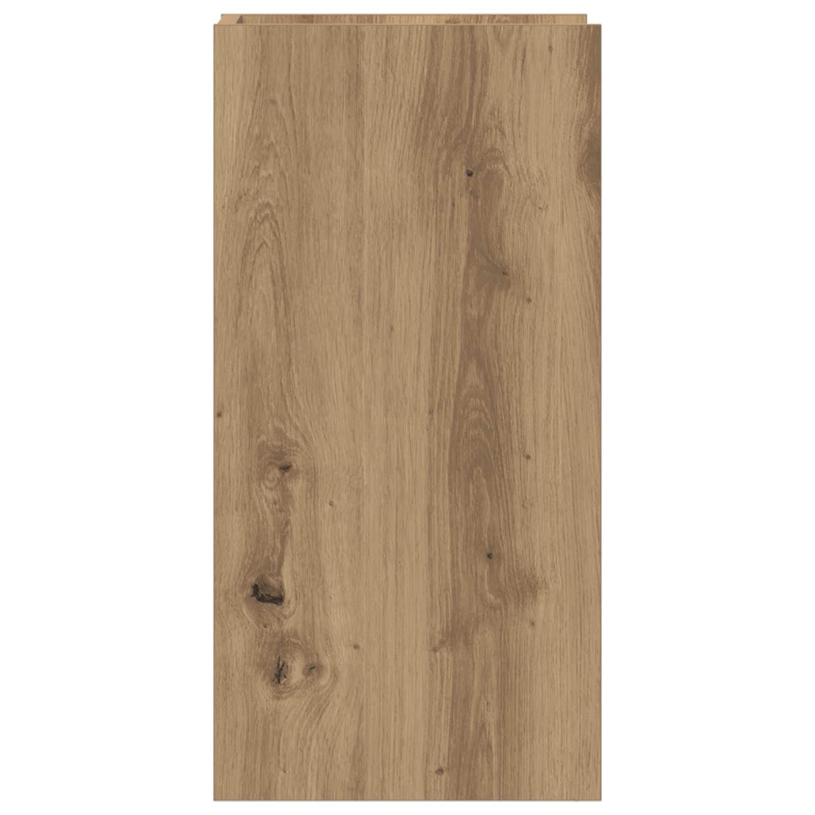Pflanzenständer Artisan-Eiche 30 x 30 x 60 cm Holzwerkstoff