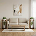 Pflanzenständer mit Regal 2 pcs Artisan-Eiche 30 x 30 x 60 cm
