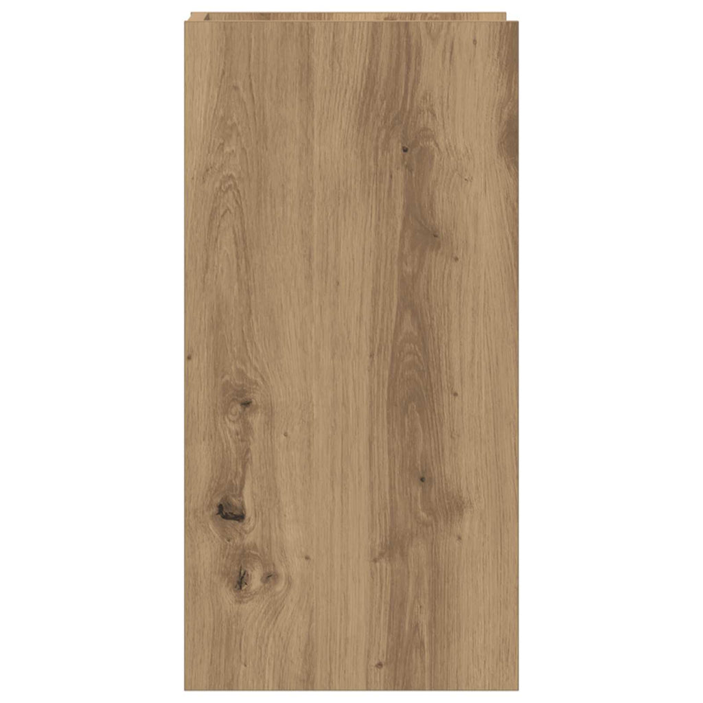 Pflanzenständer mit Regal 2 pcs Artisan-Eiche 30 x 30 x 60 cm