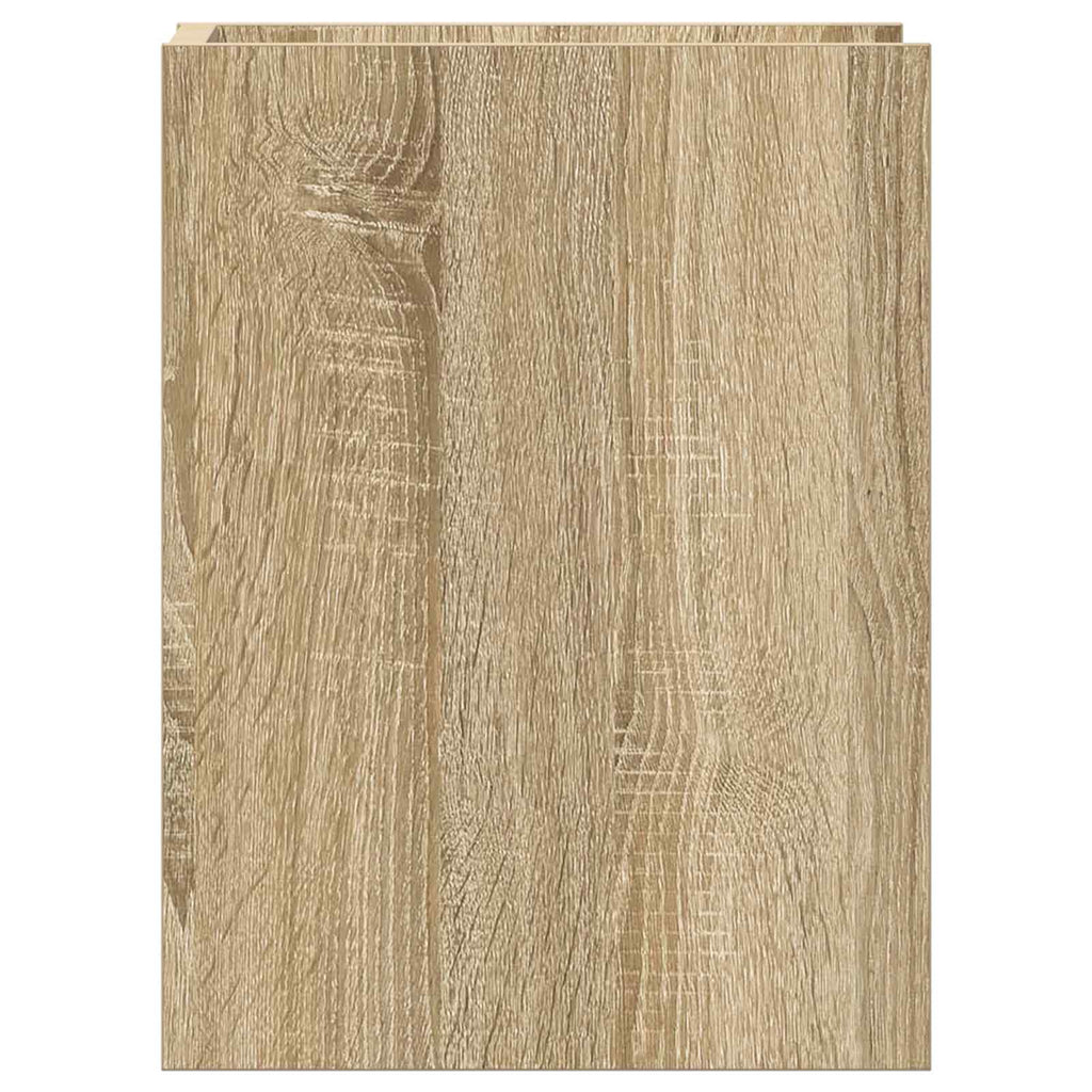 Pflanzenständer mit Regal 2 pcs Sonoma-Eiche 30 x 30 x 40 cm