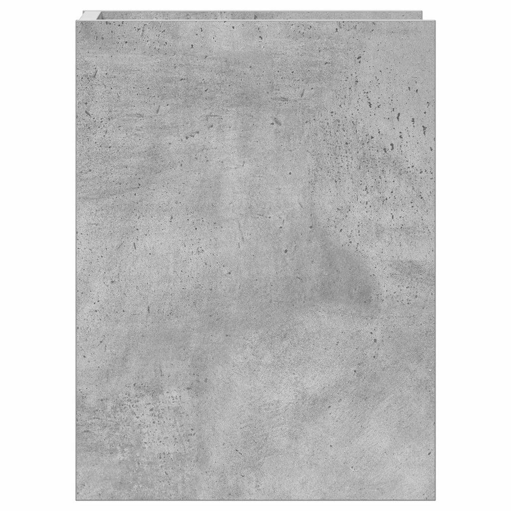 Pflanzenständer 2 pcs Betongrau 30 x 30 x 40 cm Holzwerkstoff