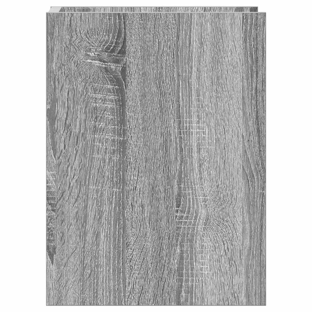 Pflanzenständer mit Regal 2 pcs Graues Sonoma 30 x 30 x 40 cm
