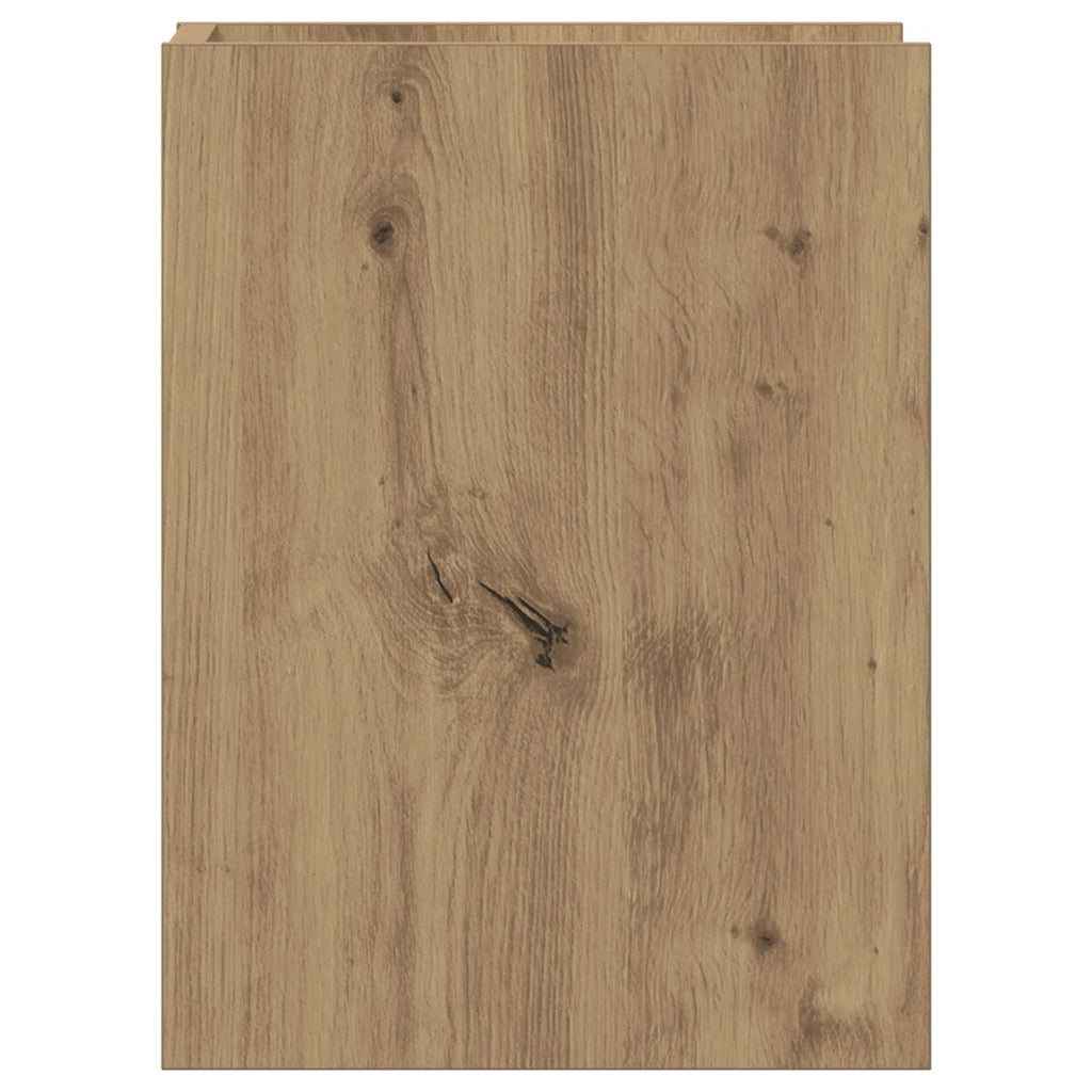 Pflanzenständer mit Regal 2 pcs Artisan-Eiche 30 x 30 x 40 cm