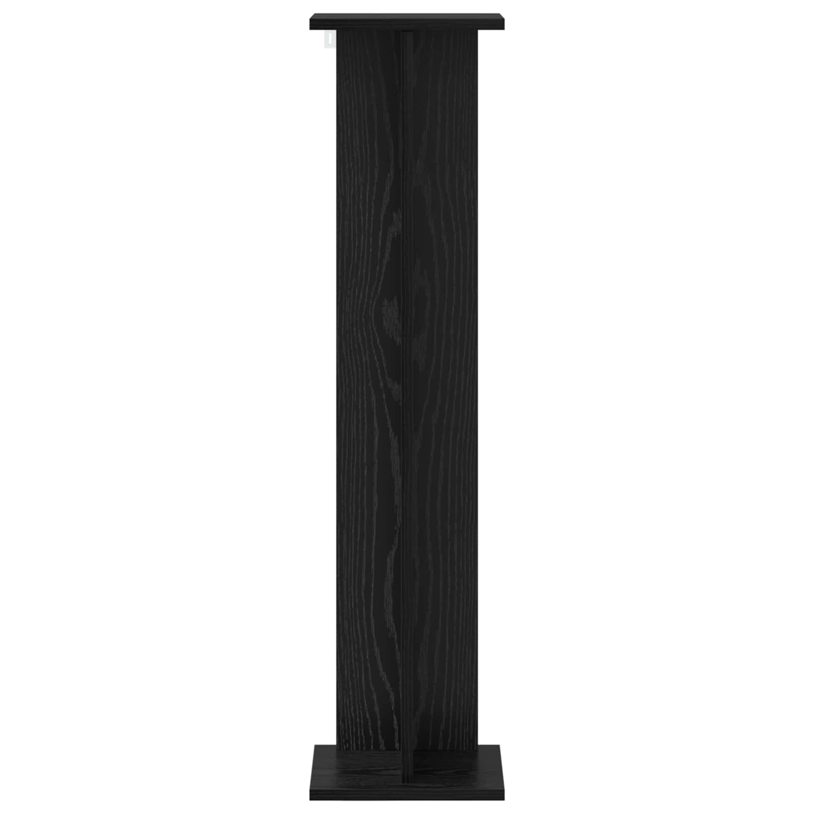Pflanzenständer 2 pcs Schwarze Eiche 25 x 25,5 x 100,5 cm