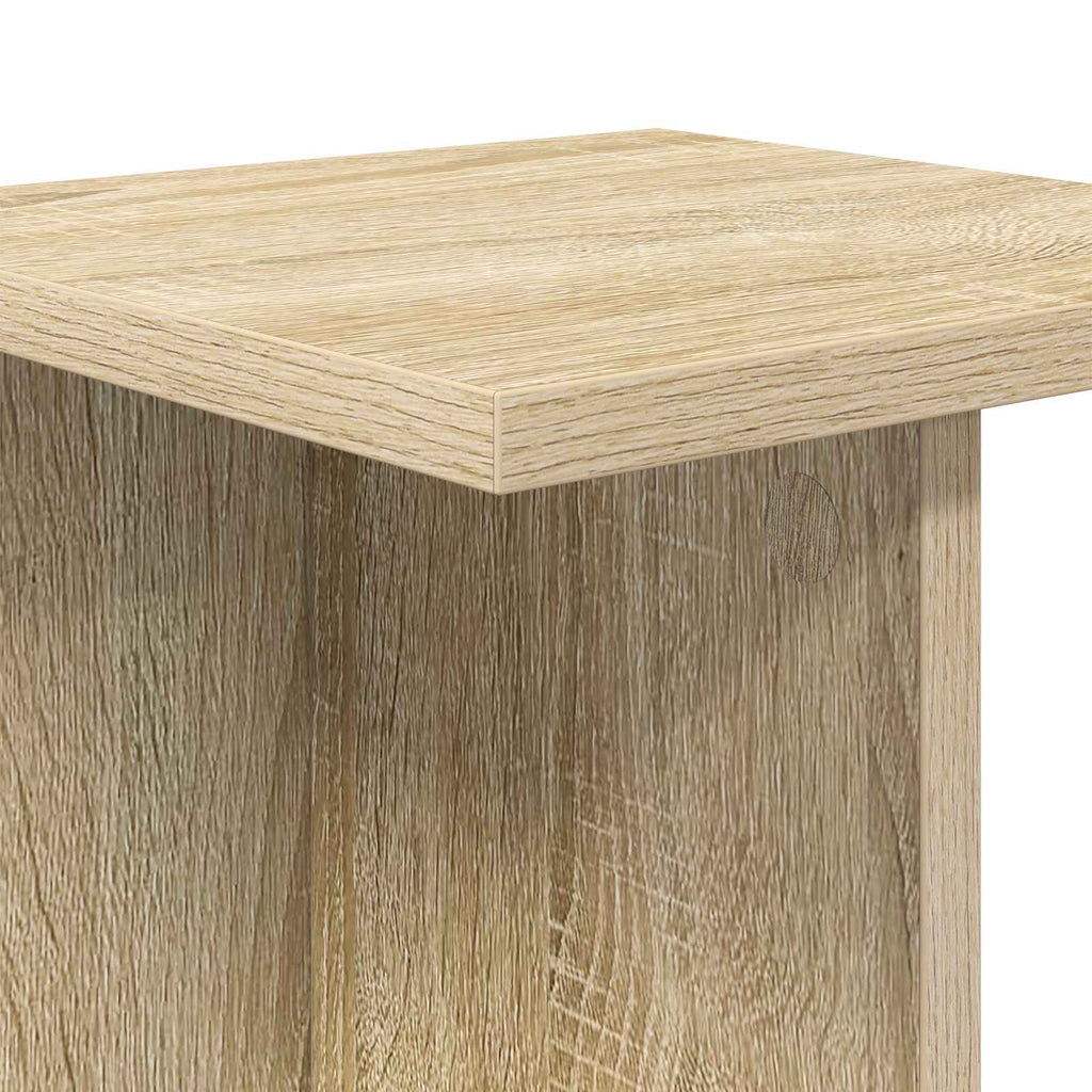 Pflanzenständer Sonoma-Eiche 25 x 25,5 x 100,5 cm Holzwerkstoff