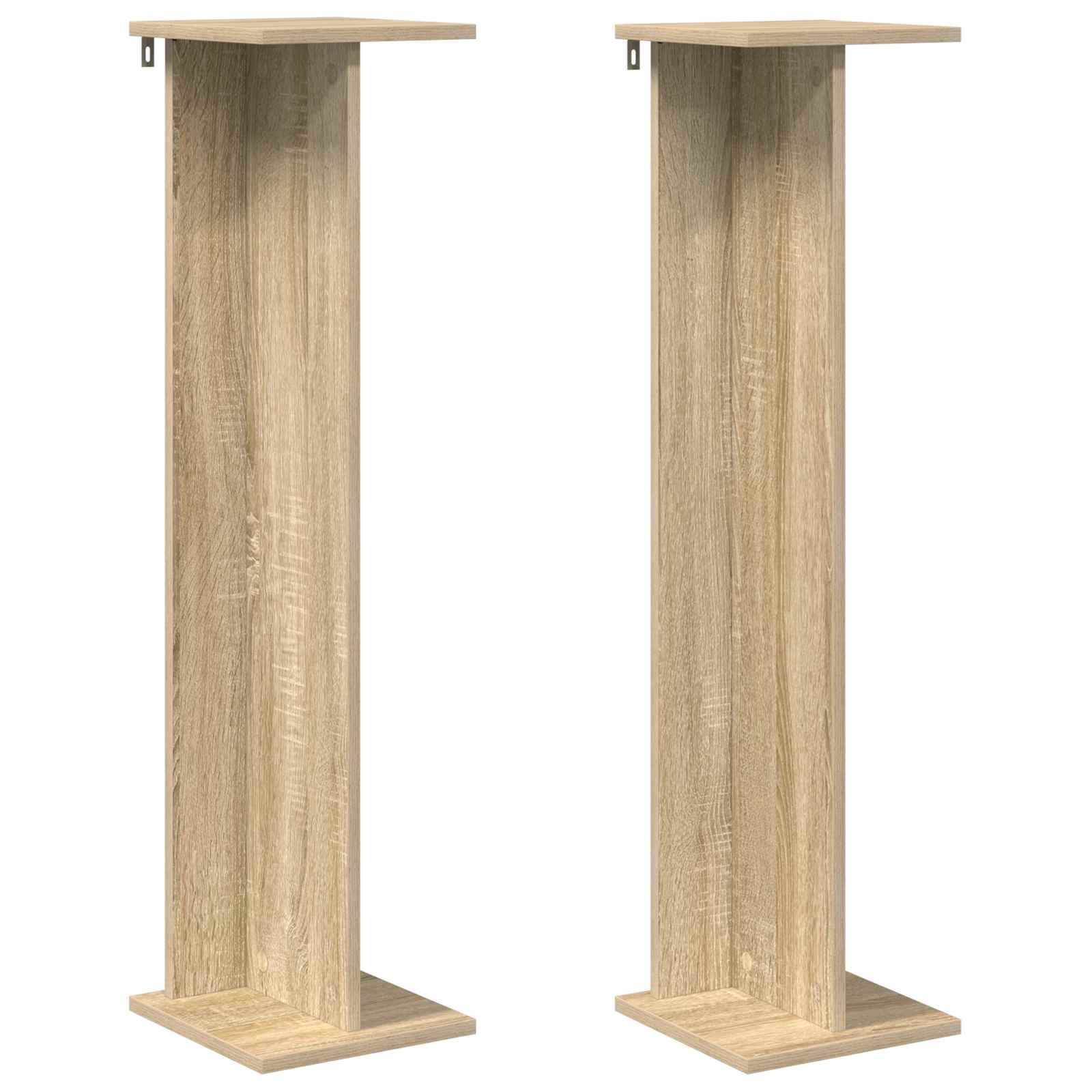Pflanzenständer 2 pcs Sonoma-Eiche 25 x 25,5 x 100,5 cm