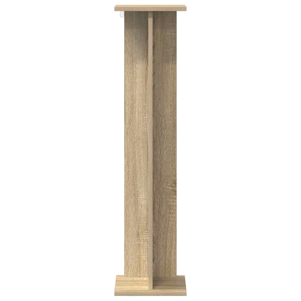 Pflanzenständer 2 pcs Sonoma-Eiche 25 x 25,5 x 100,5 cm