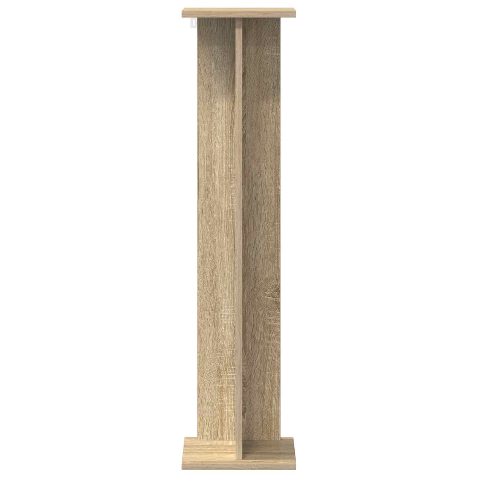 Pflanzenständer 2 pcs Sonoma-Eiche 25 x 25,5 x 100,5 cm