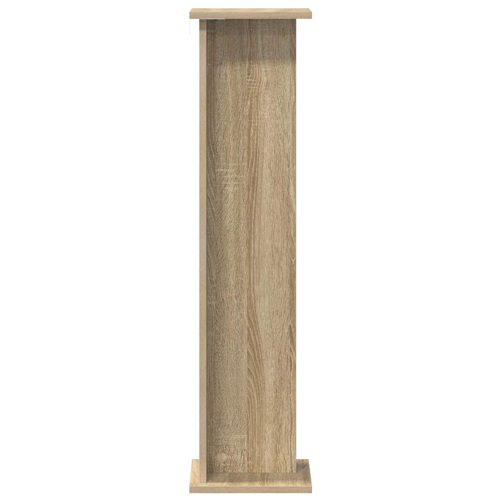 Pflanzenständer 2 pcs Sonoma-Eiche 25 x 25,5 x 100,5 cm