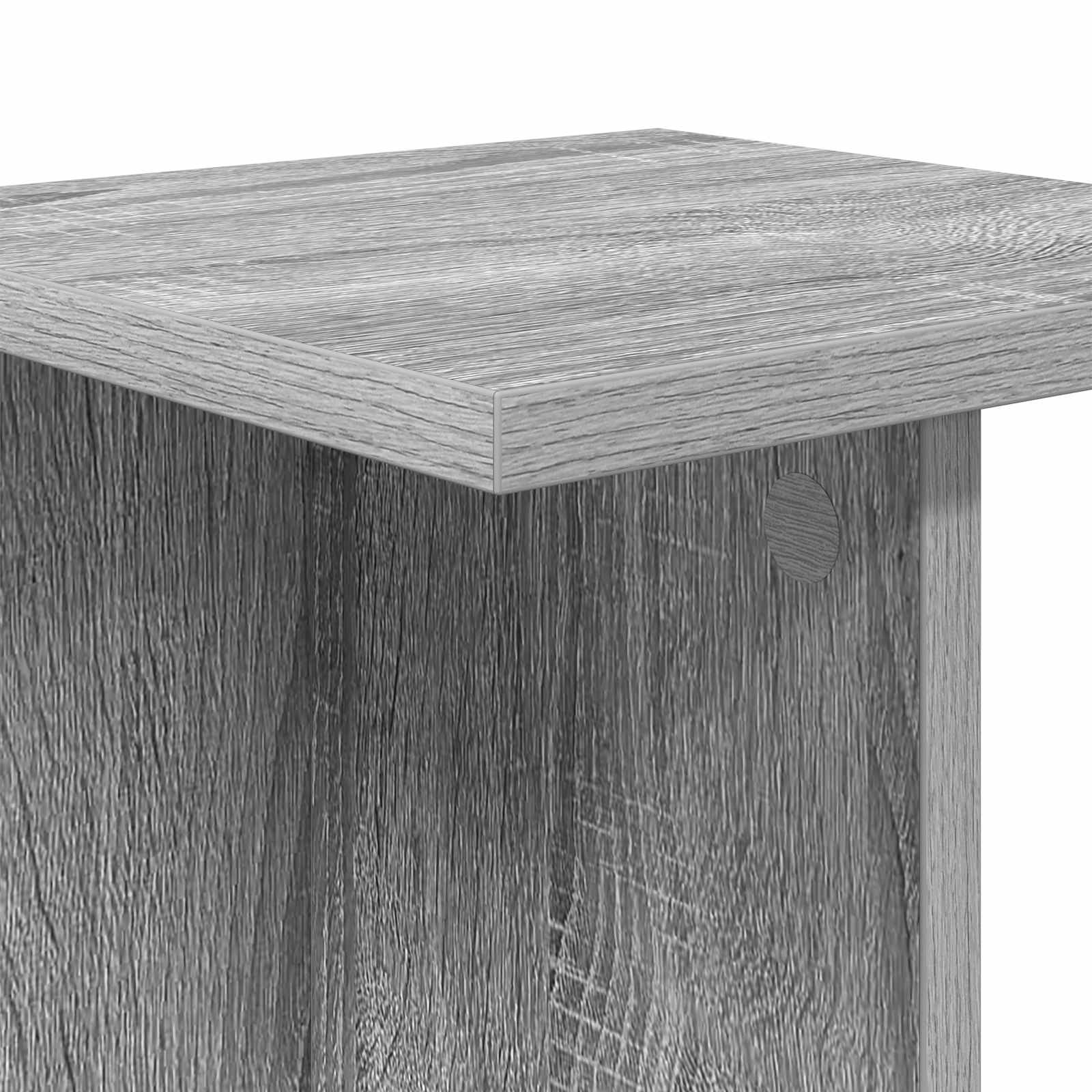 Pflanzenständer 2 pcs Graues Sonoma 25 x 25,5 x 100,5 cm