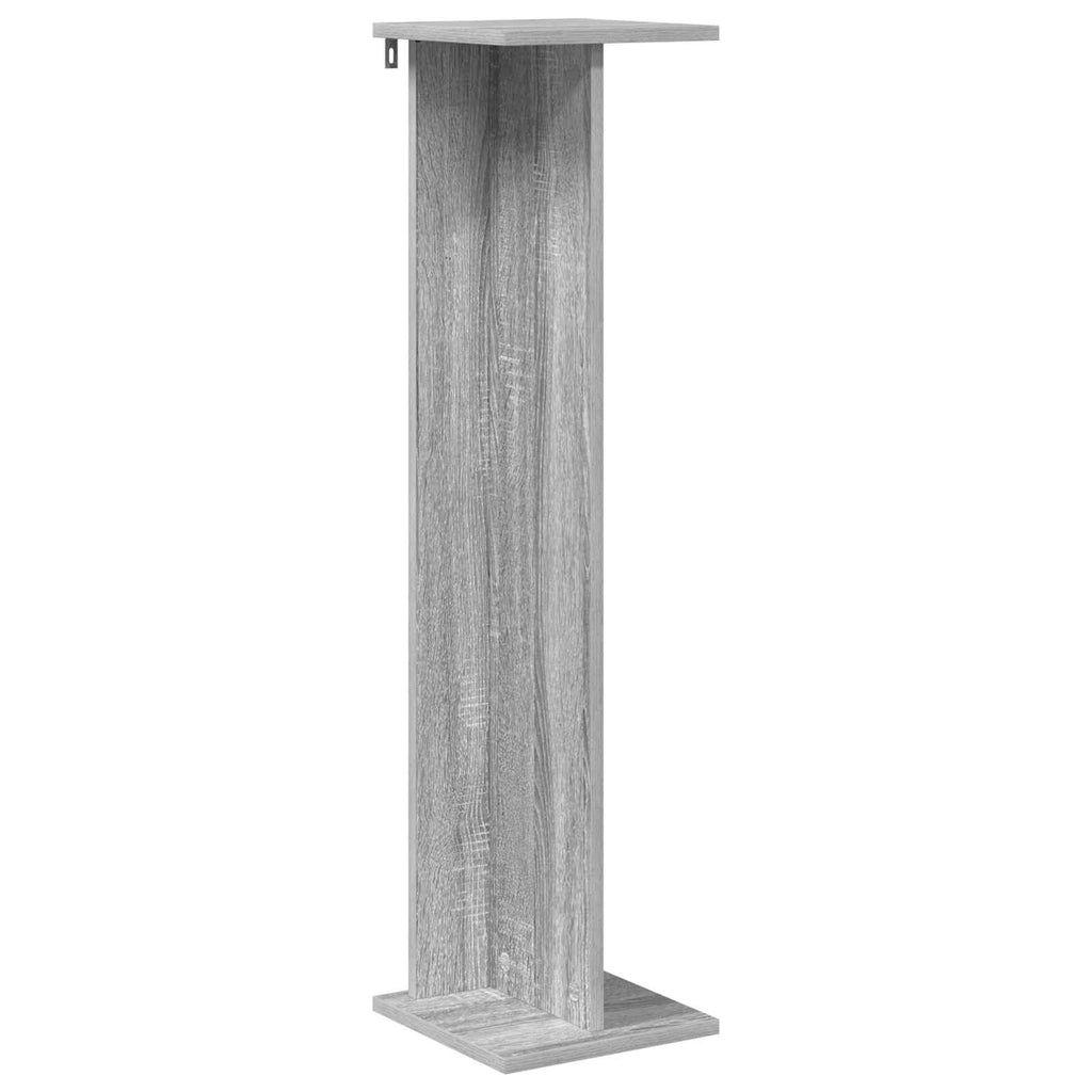 Pflanzenständer 2 pcs Graues Sonoma 25 x 25,5 x 100,5 cm