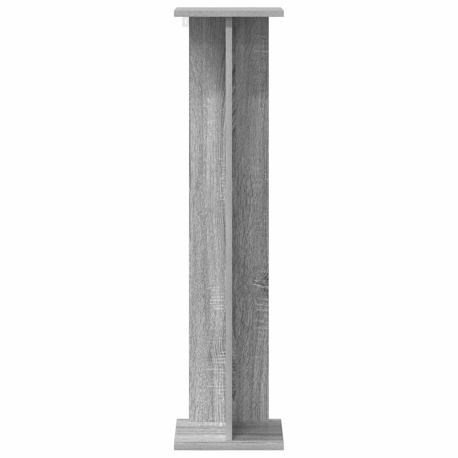 Pflanzenständer 2 pcs Graues Sonoma 25 x 25,5 x 100,5 cm