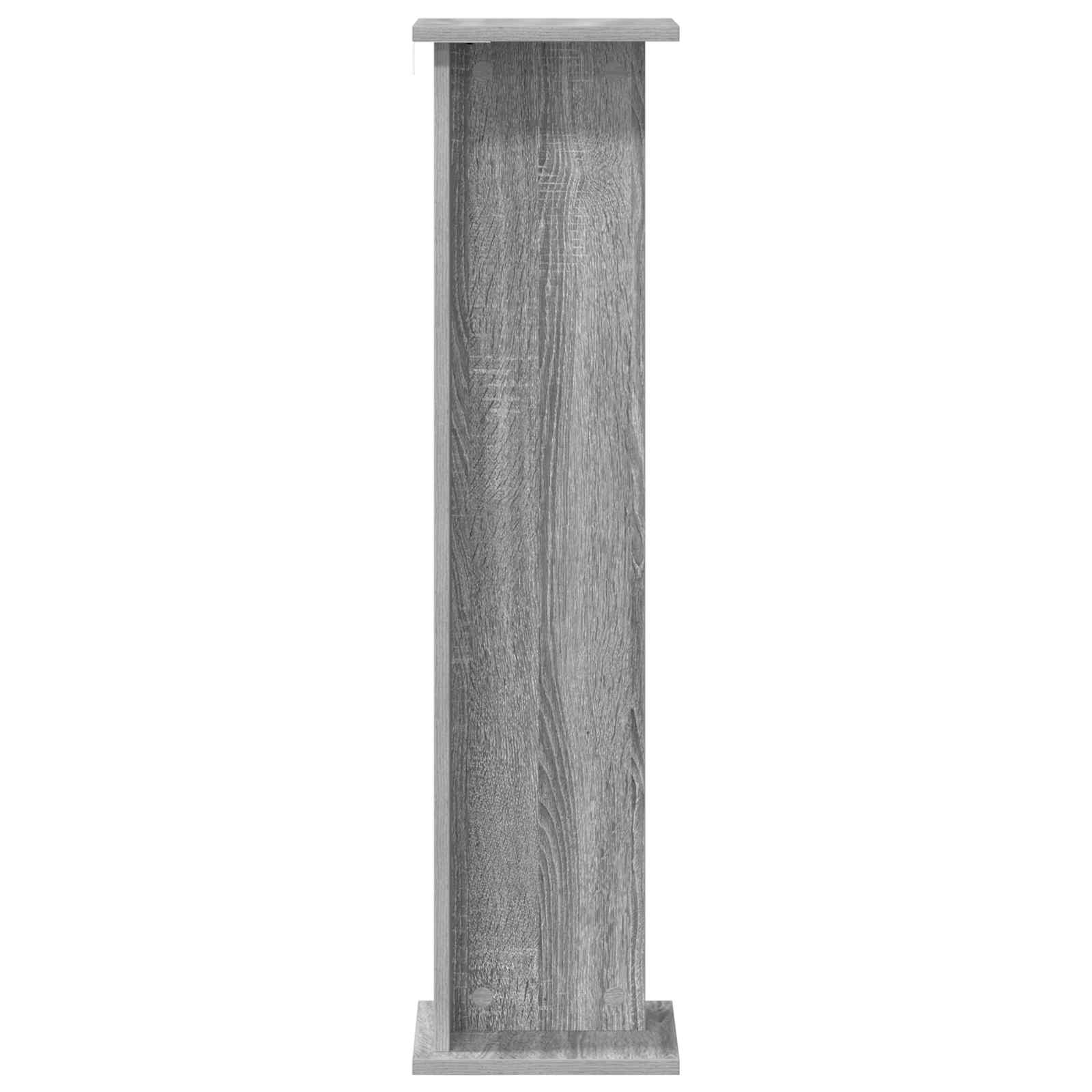 Pflanzenständer 2 pcs Graues Sonoma 25 x 25,5 x 100,5 cm