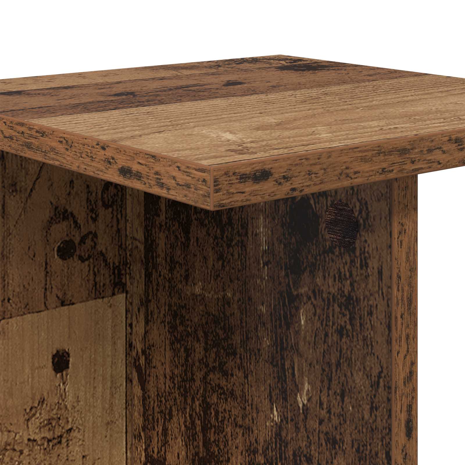 Pflanzenständer Altholz 25 x 25,5 x 100,5 cm Holzwerkstoff