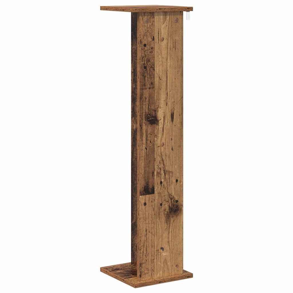 Pflanzenständer Altholz 25 x 25,5 x 100,5 cm Holzwerkstoff