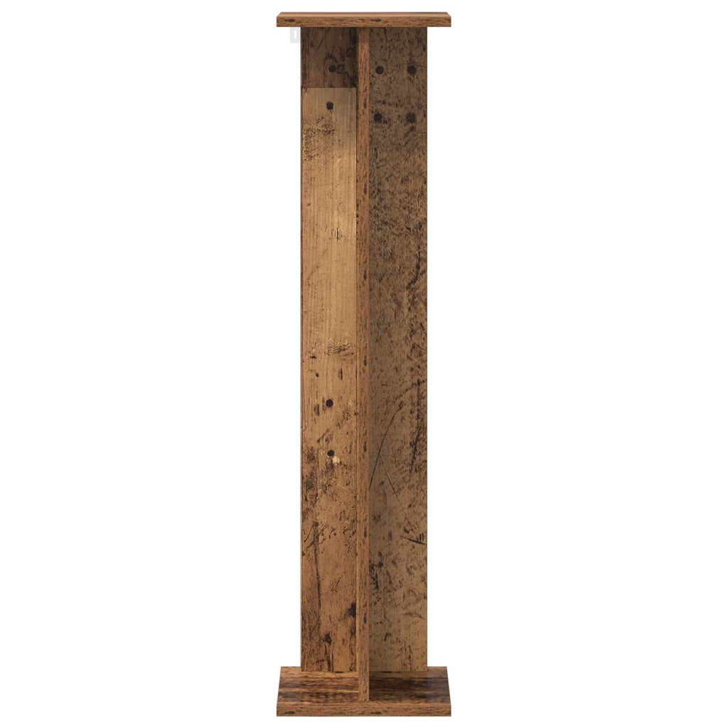 Pflanzenständer 2 pcs Altholz 25 x 25,5 x 100,5 cm