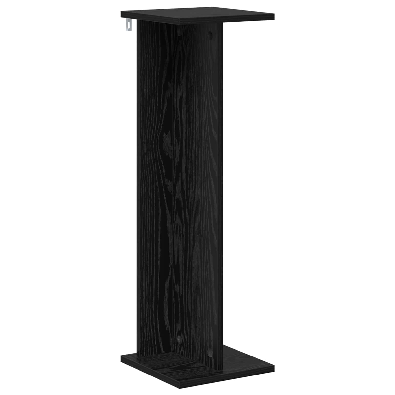 Pflanzenständer 2 pcs Schwarze Eiche 25 x 25,5 x 80,5 cm