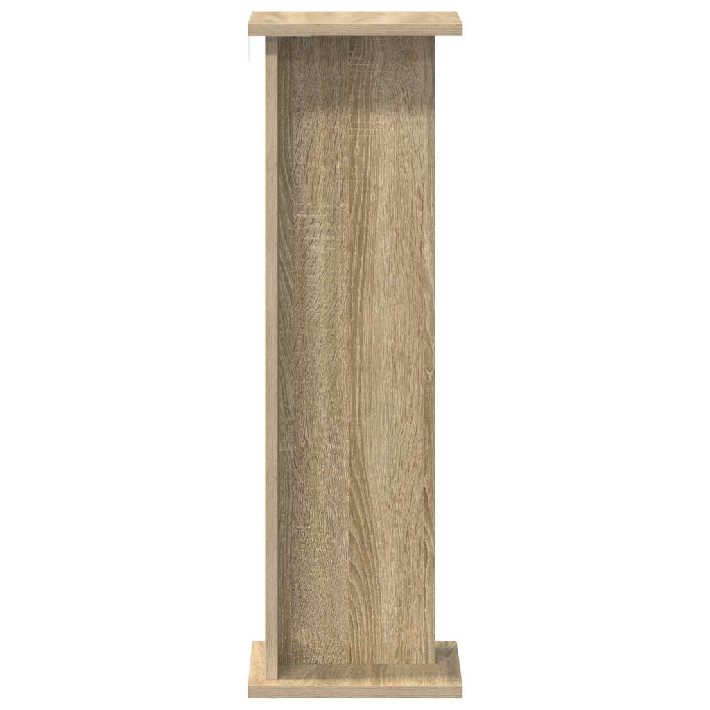 Pflanzenständer 2 pcs Sonoma-Eiche 25 x 25,5 x 80,5 cm