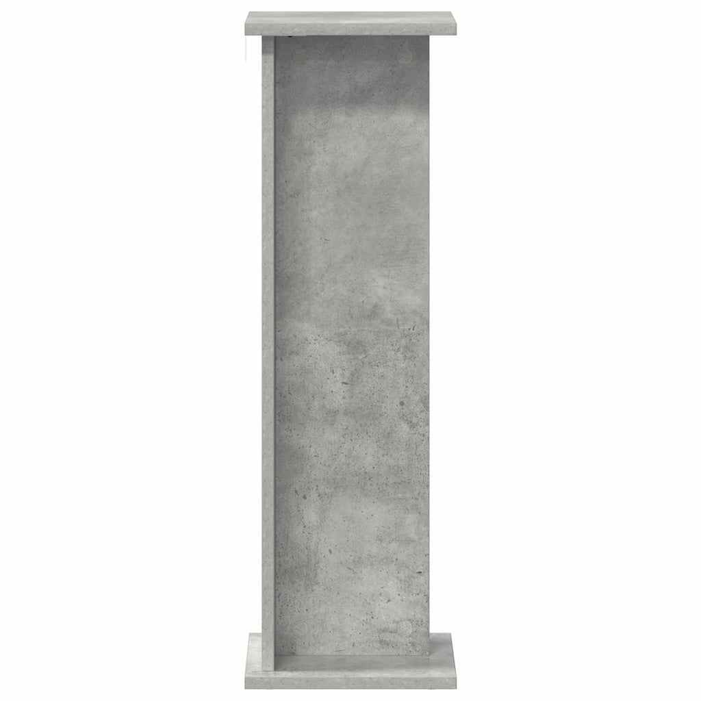 Pflanzenständer 2 pcs Betongrau 25 x 25,5 x 80,5 cm