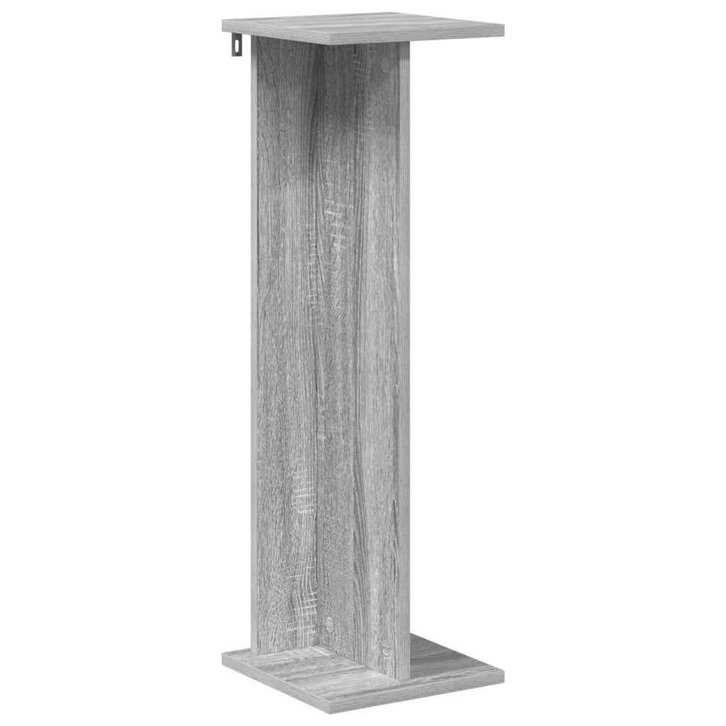 Pflanzenständer 2 pcs Graues Sonoma 25 x 25,5 x 80,5 cm