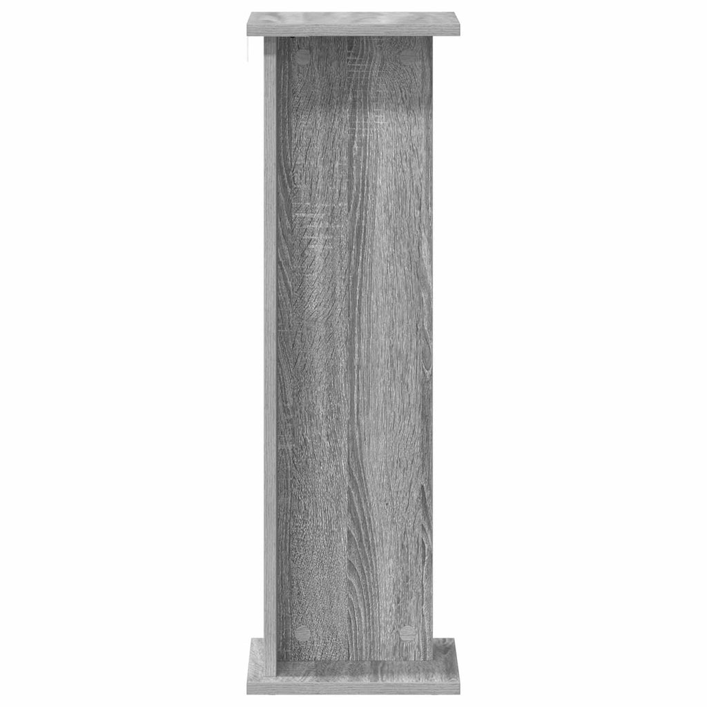Pflanzenständer 2 pcs Graues Sonoma 25 x 25,5 x 80,5 cm