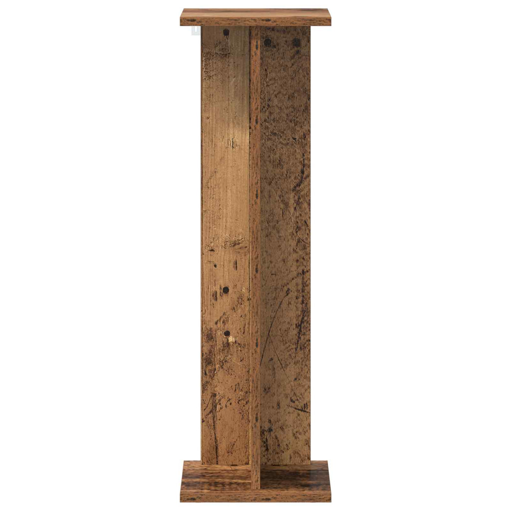 Pflanzenständer 2 pcs Altholz 25 x 25,5 x 80,5 cm Holzwerkstoff