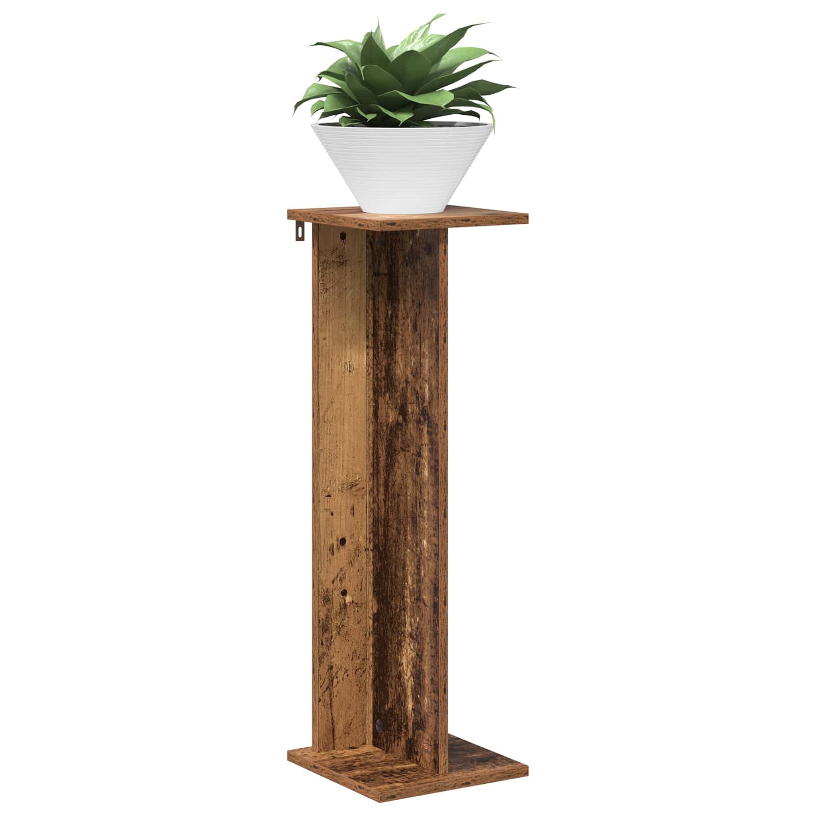 Pflanzenständer 2 pcs Altholz 25 x 25,5 x 80,5 cm Holzwerkstoff