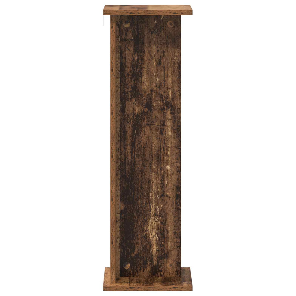 Pflanzenständer 2 pcs Altholz 25 x 25,5 x 80,5 cm Holzwerkstoff