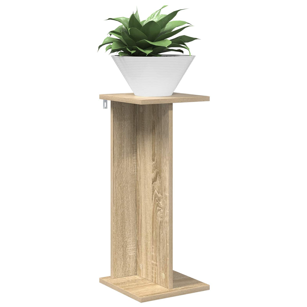 Pflanzenständer 2 pcs Sonoma-Eiche 25 x 25,5 x 60,5 cm