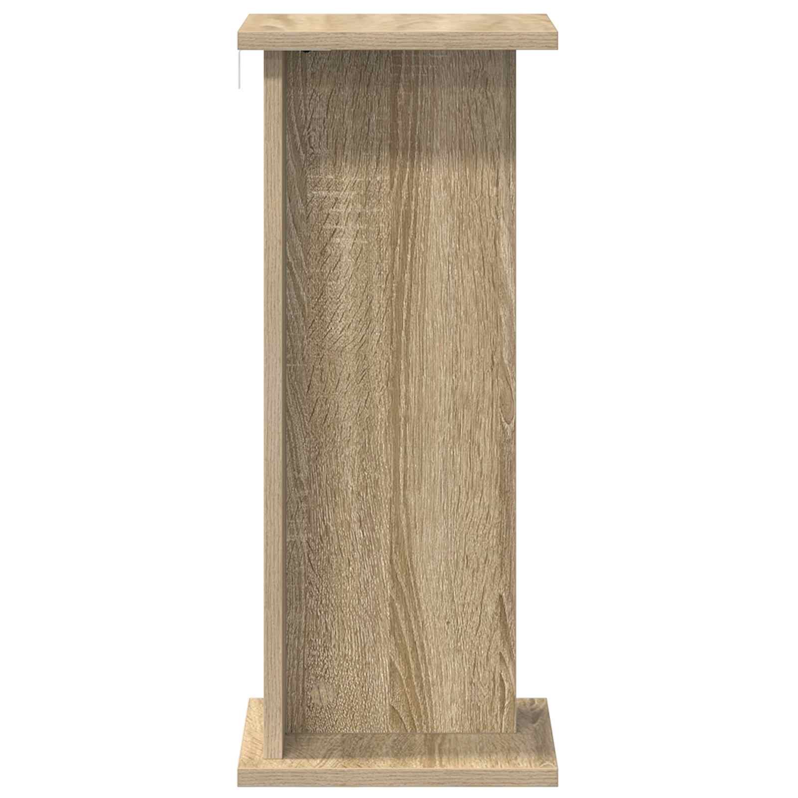 Pflanzenständer 2 pcs Sonoma-Eiche 25 x 25,5 x 60,5 cm