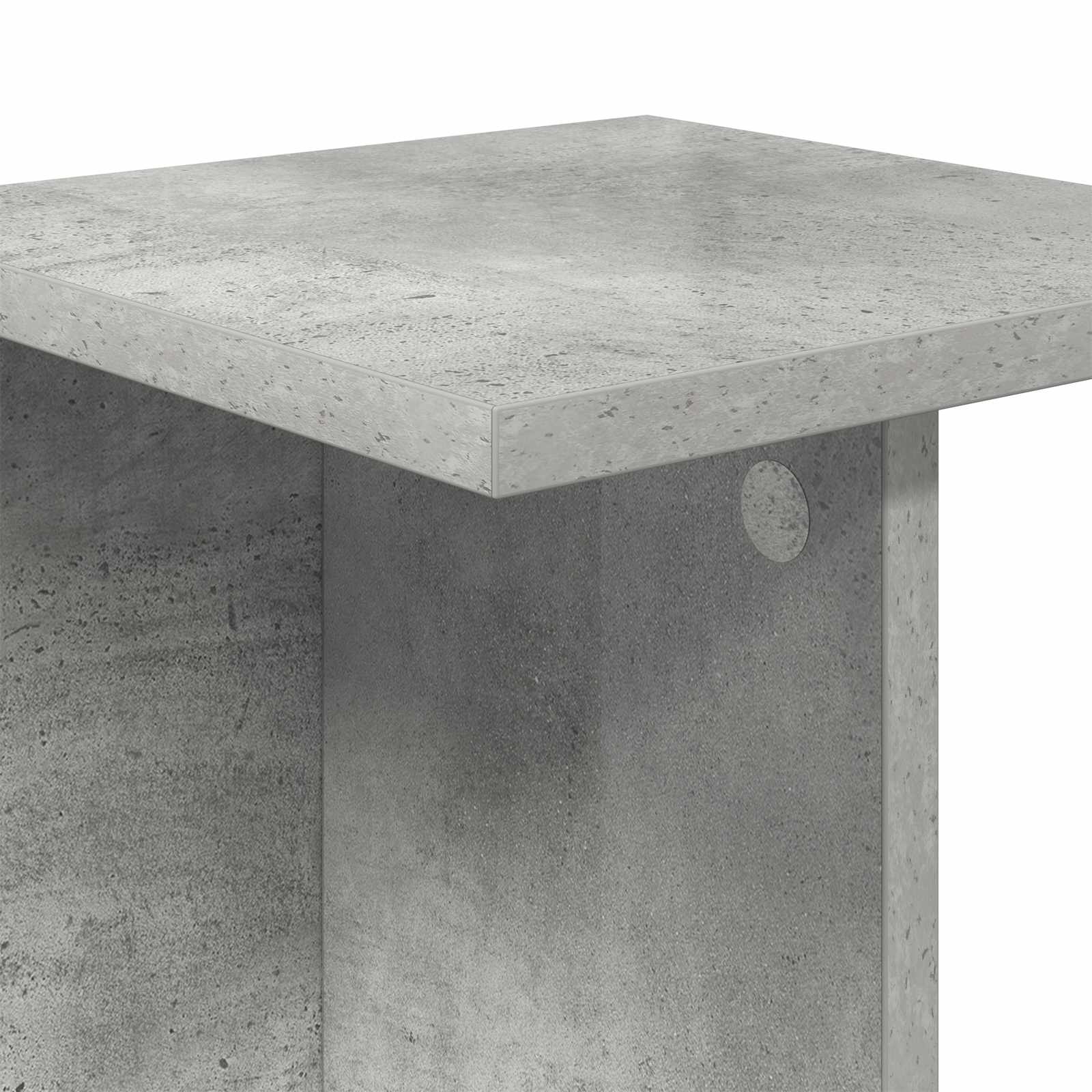 Pflanzenständer 2 pcs Betongrau 25 x 25,5 x 60,5 cm