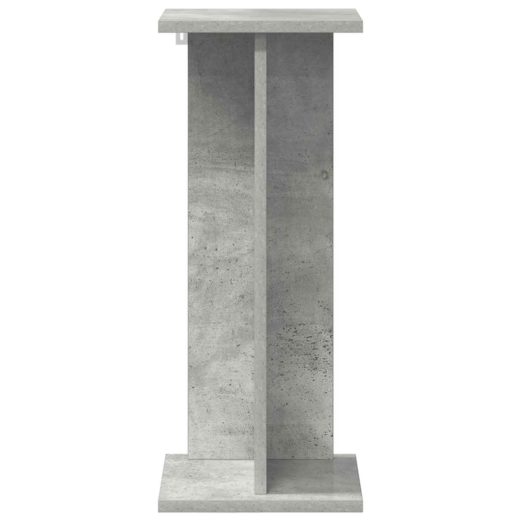 Pflanzenständer 2 pcs Betongrau 25 x 25,5 x 60,5 cm