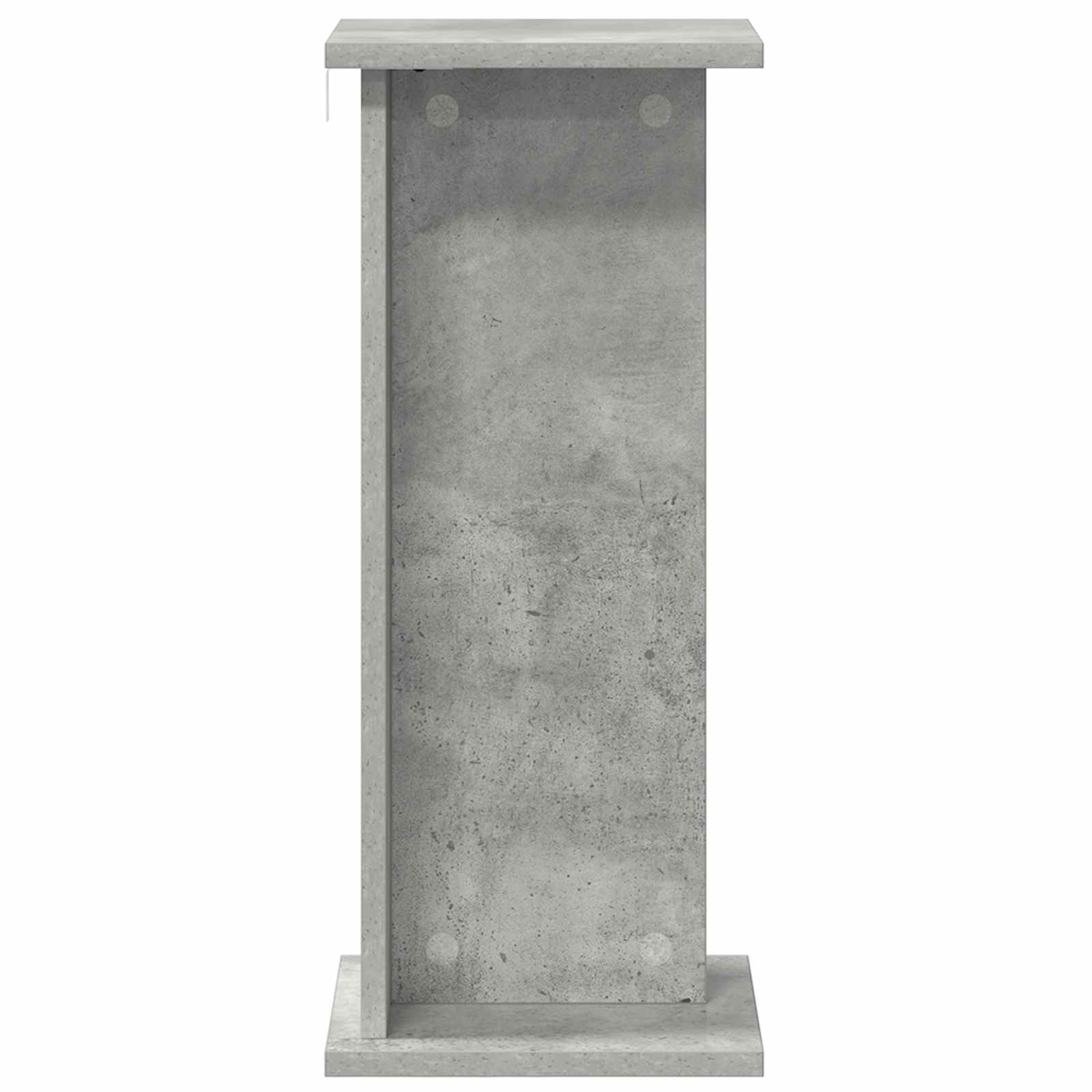 Pflanzenständer 2 pcs Betongrau 25 x 25,5 x 60,5 cm
