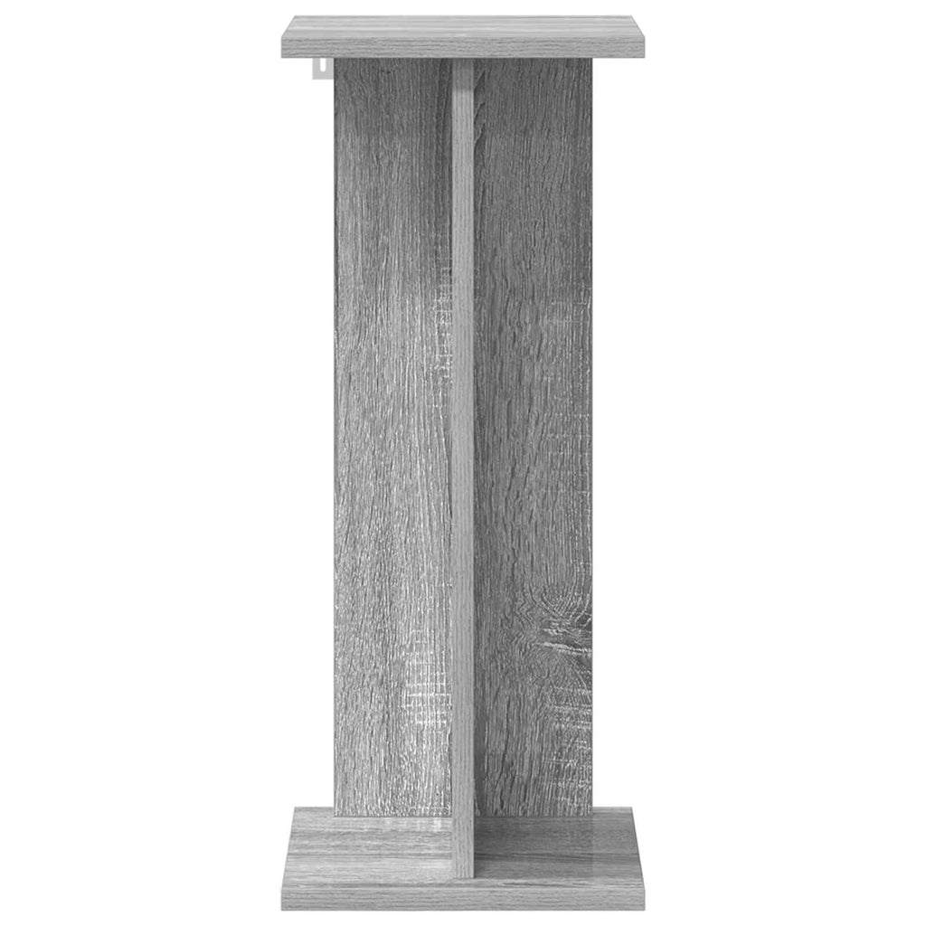 Pflanzenständer 2 pcs Graues Sonoma 25 x 25,5 x 60,5 cm