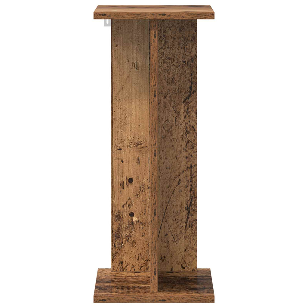 Pflanzenständer 2 pcs Altholz 25 x 25,5 x 60,5 cm Holzwerkstoff