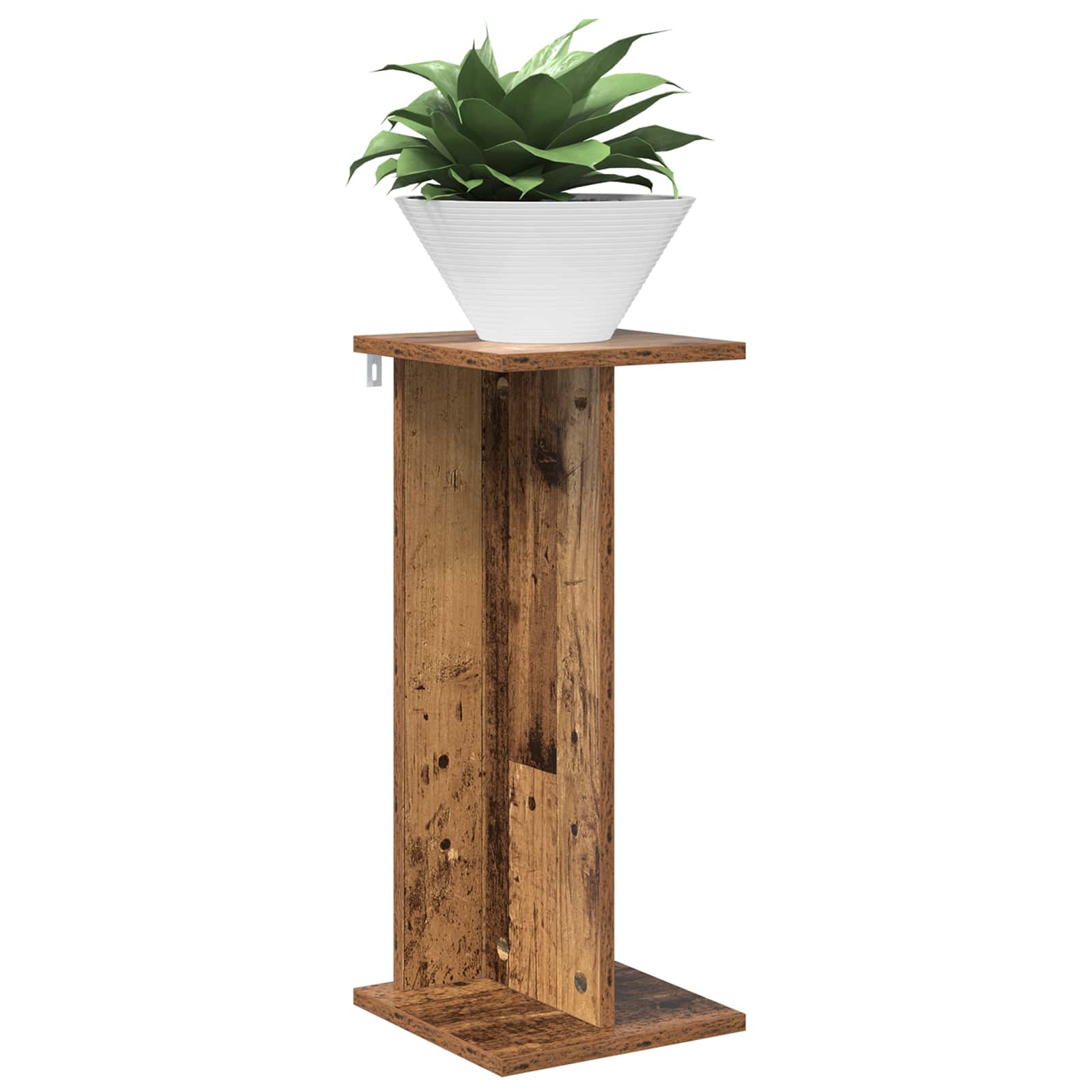 Pflanzenständer 2 pcs Altholz 25 x 25,5 x 60,5 cm Holzwerkstoff