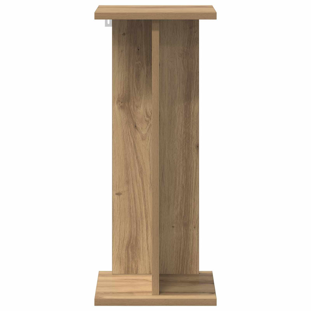 Pflanzenständer Artisan-Eiche 25 x 25,5 x 60,5 cm Holzwerkstoff