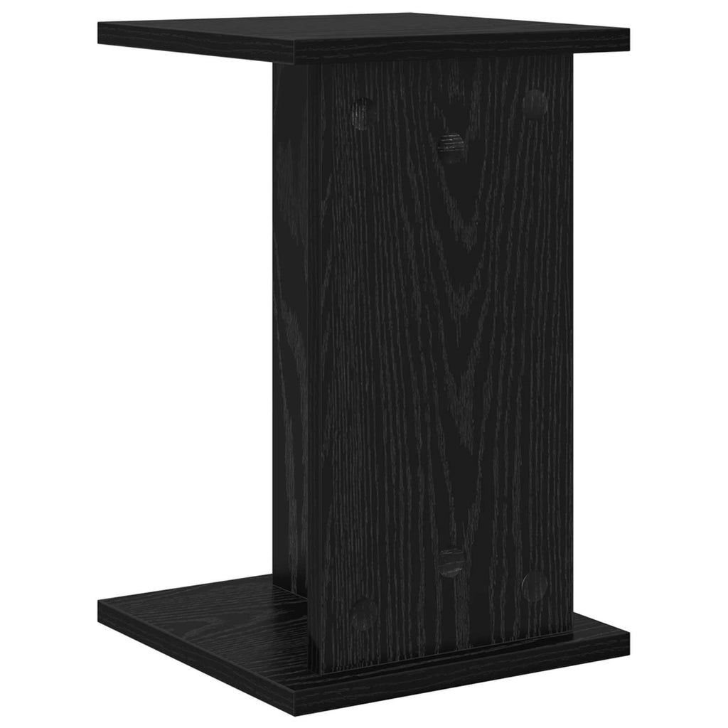 Pflanzenständer 2 pcs Schwarze Eiche 25 x 25,5 x 40,5 cm