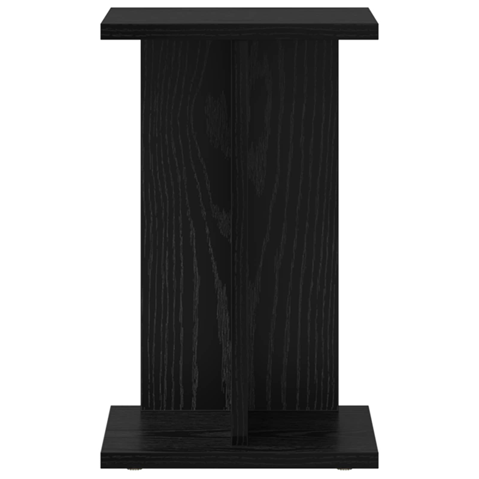 Pflanzenständer 2 pcs Schwarze Eiche 25 x 25,5 x 40,5 cm