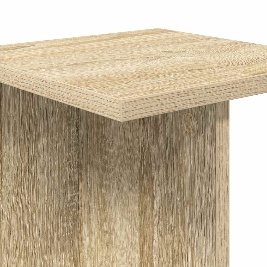 Pflanzenständer 2 pcs Sonoma-Eiche 25 x 25,5 x 40,5 cm