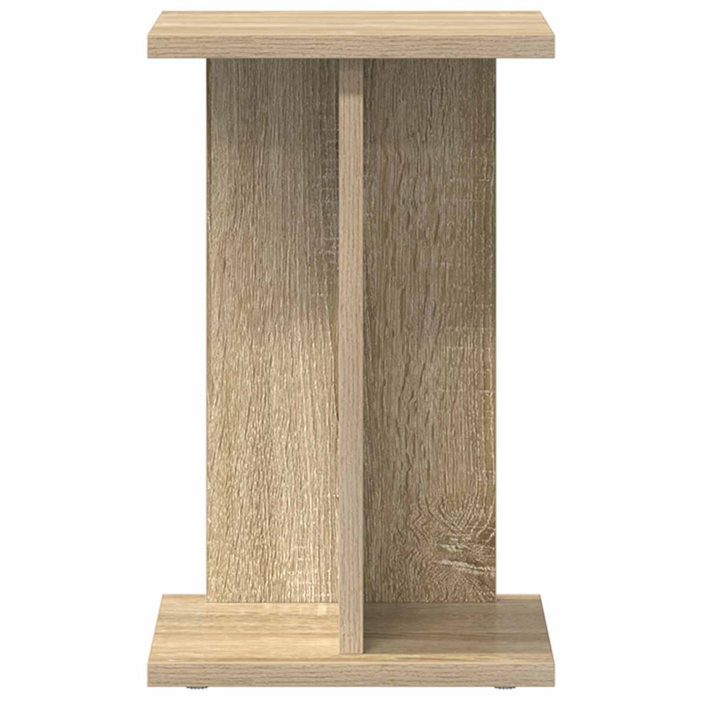 Pflanzenständer 2 pcs Sonoma-Eiche 25 x 25,5 x 40,5 cm
