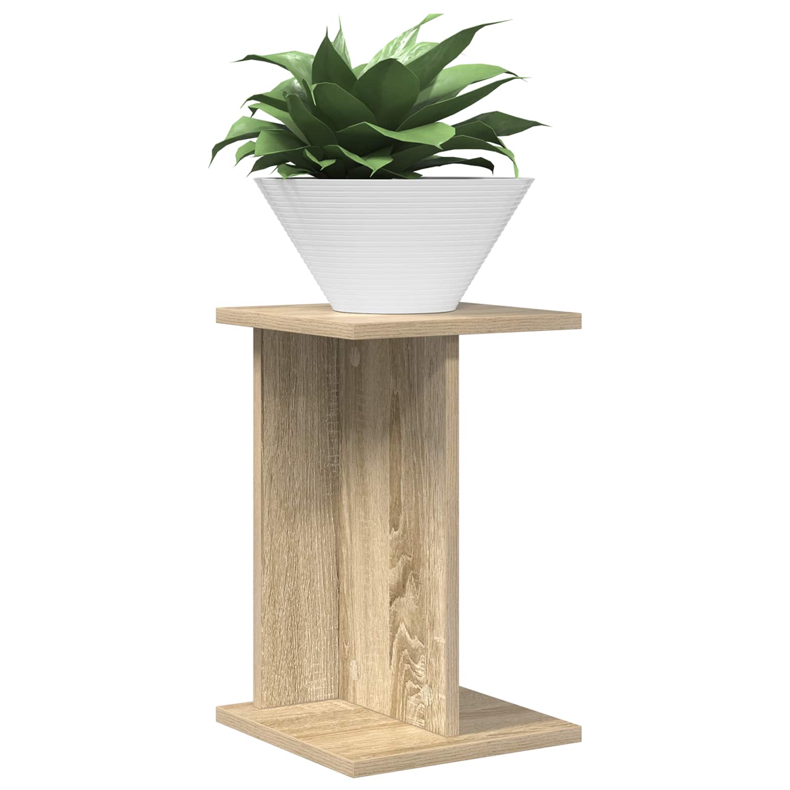 Pflanzenständer 2 pcs Sonoma-Eiche 25 x 25,5 x 40,5 cm